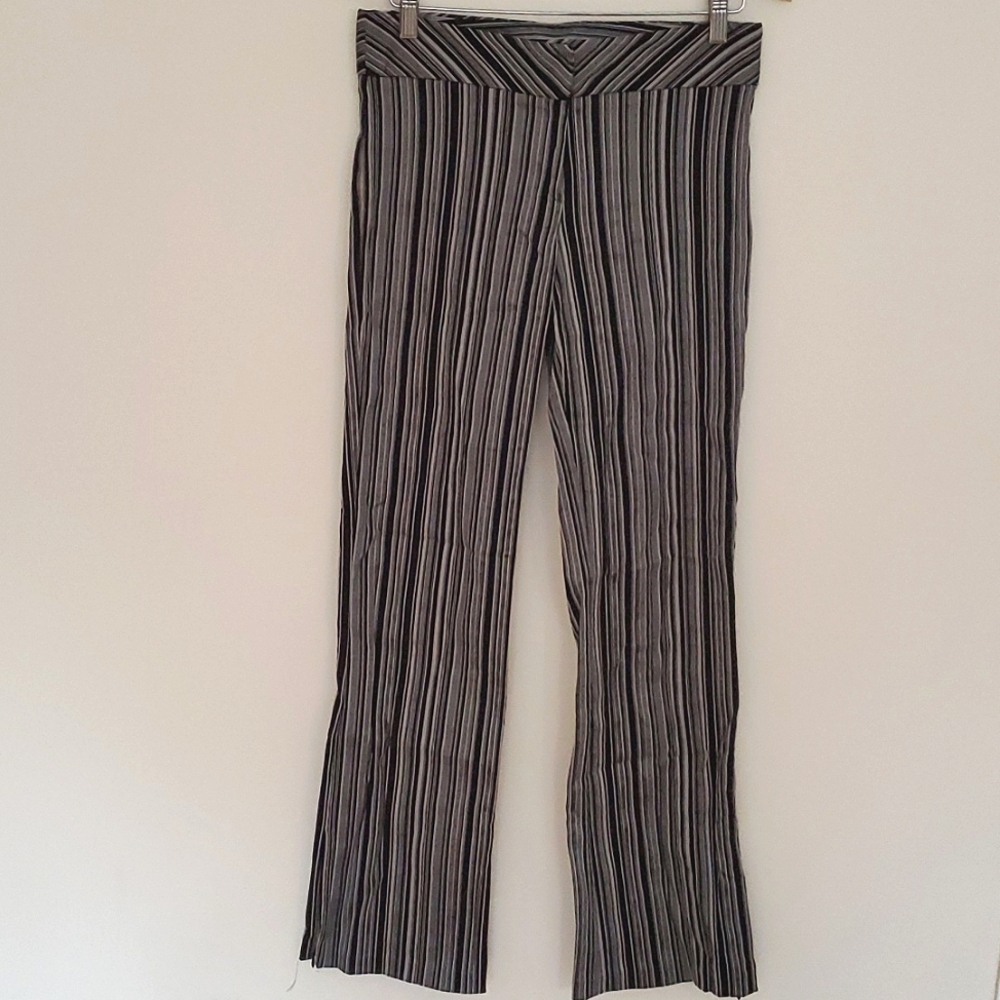 Vintage Y2K Striped Flares